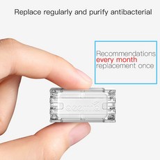 Deerma 가습기 정수 상자 물 용기 전용 일반 실버 이온 정화, 02 2 pcs