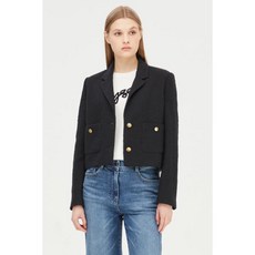 [_]시슬리 허쉬 트위드 카라 자켓(SAJK35431)