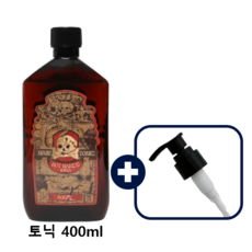 핫핸즈 그루밍 헤어 토닉 400ML 펌프 캡 증정 1개