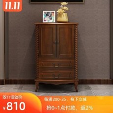 서랍장 장농 캐비닛 앤틱 레트로 협탁 침실 옷 원목 유럽식 53통장 북유럽 벽면 빈티지, 01 체리, 01 복장을 갖추다