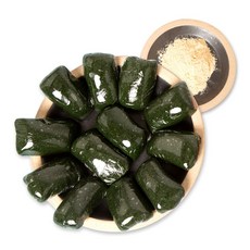 진맛 완주에서 만든 국산 인절미(콩고물 포함) 쑥떡 2kg, 1박스