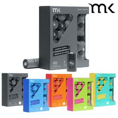 [땡스스탬프] MK 풉백 강아지 배변봉투 케이스 똥츄, 1개, MK 디스펜서 2개+리필 400매 그레이/블랙
