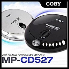 MP3 CD플레이어 MPCD527 튐방지 슬림한 디자인 코비, MP-CD527(블랙 - mpcd527