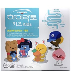 일동제약 하이락토키즈(분말스틱) 60포 (어린이유산균 프로바이오틱스), BOX