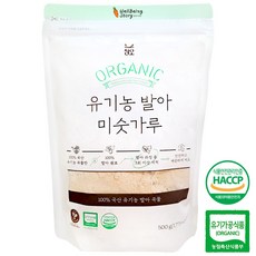 청오 국산 유기농 발아 미숫가루 식사대용 선식, 500g, 1개