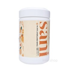 인터샵 살균 소독 세정 물티슈 새니세이프 180매 1통 화장실 곰팡이제거 청소티슈 크리너