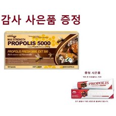 네이쳐스그린웨이 호주 고함량 프로폴리스 5000mg 120캡슐 사은품증정, 120정, 1개
