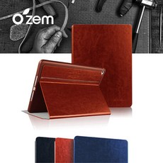 [Ozem] 아이패드 미니4(A1538/A1550) 카쿠 스탠드 가죽케이스, 카쿠스탠드가죽케이스:아이패드미니4(블랙)
