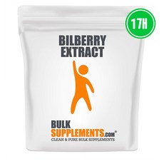 BulkSupplements Bilberry 빌베리 250g, 1개