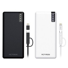 아이엠듀 무선 충전 보조배터리 10000mAh, 블랙