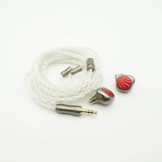 사운드 라임 SP01 듀얼 마그네틱 다이내믹 드라이버 HiFi 인이어 모니터 IEM 교체 가능한 노즐 포함 10m