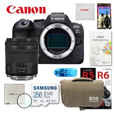 캐논 정품 EOS R6 Mark II / RF 24-105mm F4-7.1 IS STM KIT 풀패키지 8종세트 / TJ