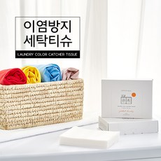 커먼하우스 이염방지 세탁티슈, 12개, 24매입