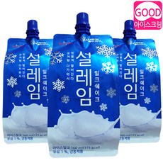 설레임 밀크쉐이크160mlX24개, 밀크 24개, 24개, 160ml