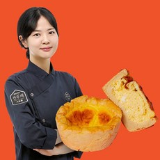 견우재 강아지 디저트 빵 반려동물 수제 생일 간식, 1개, 70g, 에그타르트