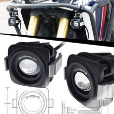 DZELL 디젤 혼다 PCX125 LED 안개등 신형 DL-03, 1개