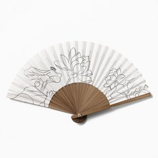 민화샵투명부채