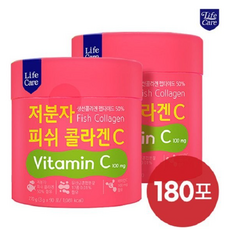 라이프케어 저분자 피쉬 콜라겐C, 270g, 2개