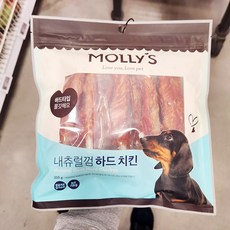 몰리스 내츄럴껌 하트 치킨 350g x 1개, 단품, 단품