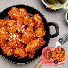 쿠즈락앳홈 매콤달콤 닭강정 210g 30팩, 30개