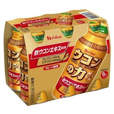 일본 숙취해소음료 우콘파워 우콘의힘 6병묶음, 100ml