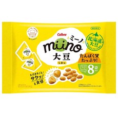 Calbee miino 일본 가루비 미노 유키호마레 튀긴 콩 스낵 7g 8봉지 12팩