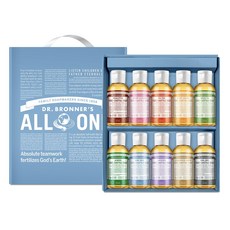 선물세트 닥터 브로너스 퓨어 캐스틸 솝 60ml 10종 세트, 1세트