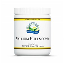 NATURES SUNSHINE 네이쳐스선샤인 실리엄 헐스 콤보 차전자피 식이섬유 화이버 섬유질 영양제 320g Psyllium Hulls Combination, 1개