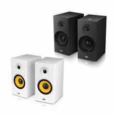 브리츠 2채널 Hi-Fi 북셀프 스피커 BR-R607BT, 블랙