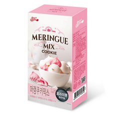 브레드가든 머랭 쿠키 믹스 밀크맛 산딸기맛, 150g, 1개