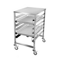 제빵 트레이 홀더 피자 베이커리 사각 이동식 건조대, 1개, 사각 튜브빔형 펜스92x60x93cm