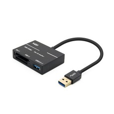 컴스 USB 3.0 카드리더기 1Port SD XQD, FW399