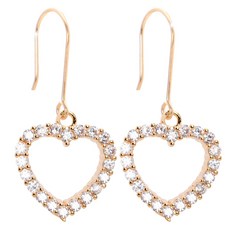 갈고리하트귀걸이