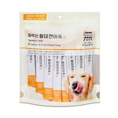 바우와우 무마진 짜먹는 황태연어죽35P(490g), 490g, 1개