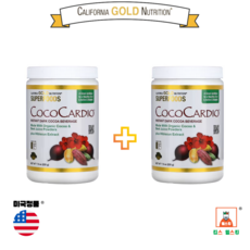 1+1 CGN CocoCardio 인스턴트 다크 코코아 음료 비트즙 히비스커스 함유 225g