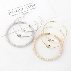 3종14k고품질도금세트실버골드진주지르코니아