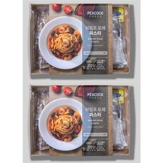 피코크 오동통 새우를 감싼 부드러운 로제 쉬림프 로제 파스타 633g x2개 냉장 밀키트