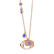 칼라진주목걸이