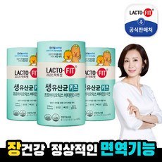 락토핏 생유산균 키즈, 120g, 3개