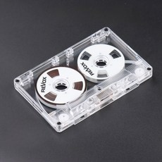 DIY 수제 알루미늄 릴 카세트 빈 오디오 녹음 테이프 46, 18) revox-white, revox-white, 1개
