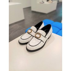 슈콤마보니 Quilting polygon loafer(white) DG1DS23025WHT