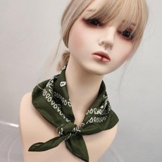 반다나 손수건 등산 두건 페이즐리 헤어밴드 에스닉