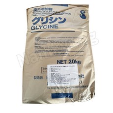 글리신 Glycine 식품첨가물 20kg 일본, 1개 - 남경유화