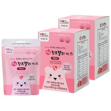 앙팡징크젤리 키즈 유아 어린이 아연 비타민D 영양제, 2개