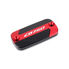 혼다 CB750 호넷 CB 2023 오토바이용 CNC 프론트 브레이크 유체 저장소 커버 캡, Red-CB750, 1개