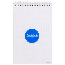 [더블에이] (PP커버 상철노트)(도트) A5 중고등노트, 랜덤