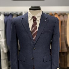 본 본(BON) 가을 겨울 F/W 블루 투톤 겨울 밀드 글렌 체크 정장 BN8WJA056