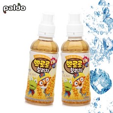 베스트식품 팔도 뽀로로 보리차 220ml 24개 한박스