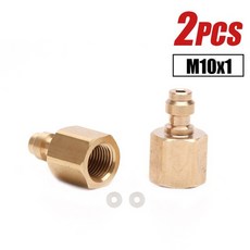PCP Paintball 구리 퀵 커플러 커넥터 피팅 1 8BSPP M10x1 1 8NPT 8MM 수 플러그 소켓 30Mpa 300bar 4500psi Paintball, 1-M10 암 플러그
