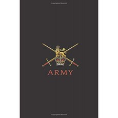 영국 육군 노트북-Lined Journal 6 "x 9", 단일옵션
